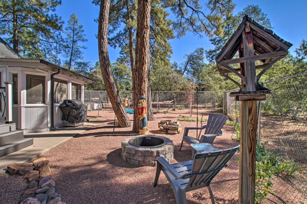 Peaceful Payson Home With Yard And Fire Pit! Exterior foto