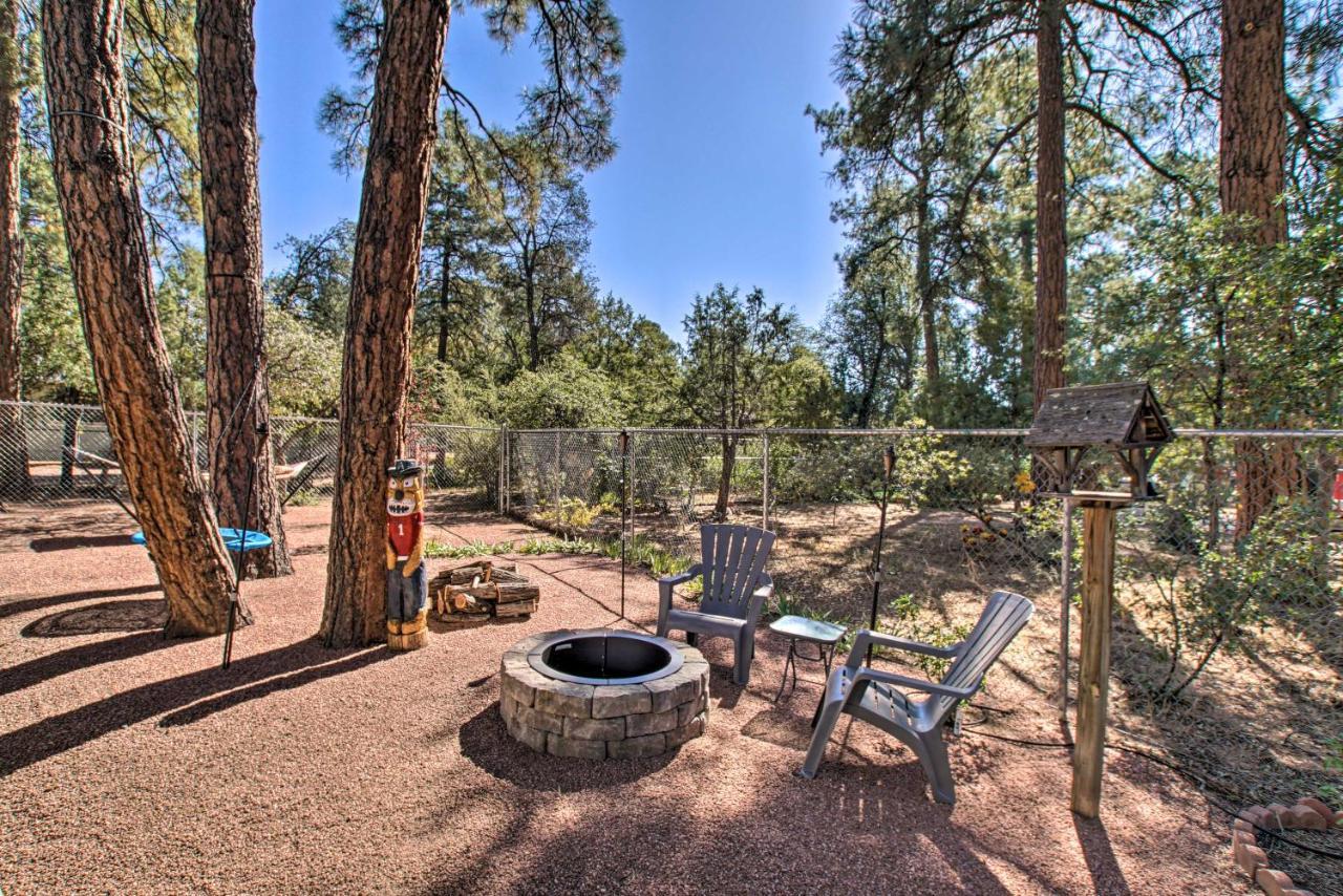 Peaceful Payson Home With Yard And Fire Pit! Exterior foto